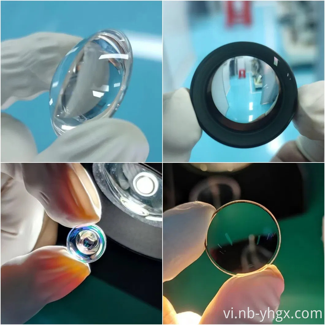 Ống kính phi cầu ODM Ar phủ kính Plano Thấu kính hình cầu lồi để cắt hàn lấy nét bằng laser